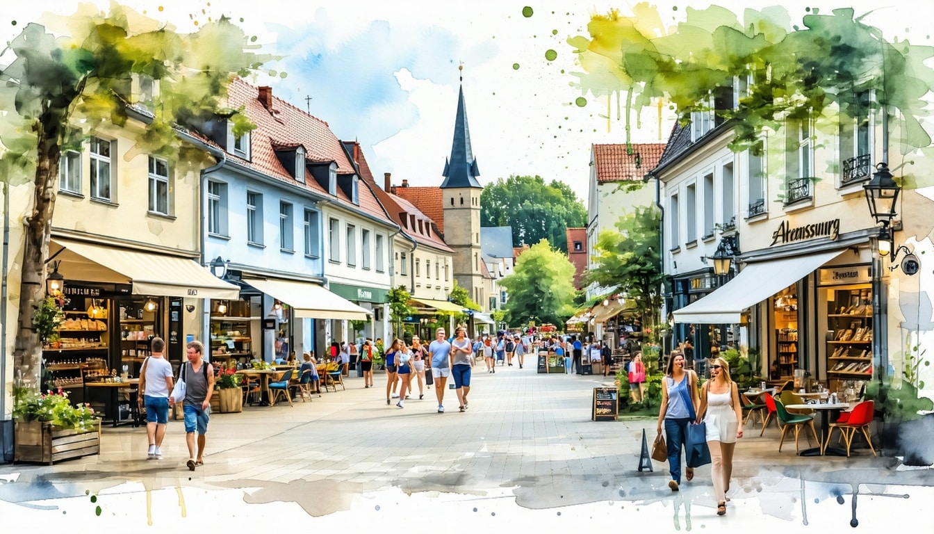 ahrensburg zentrum einkaufsmöglichkeiten